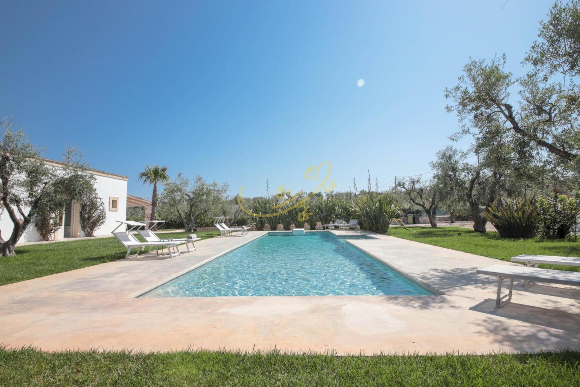 Td Dimora Del Giglio With Organic Garden With Pool Villa Ostuni Dış mekan fotoğraf