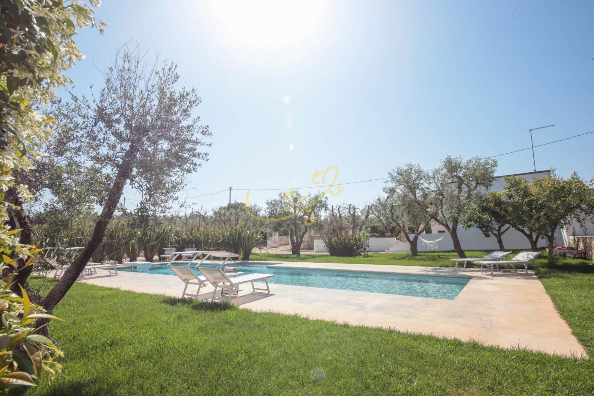 Td Dimora Del Giglio With Organic Garden With Pool Villa Ostuni Dış mekan fotoğraf