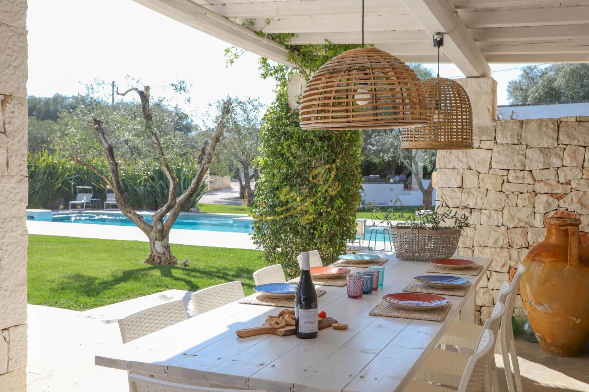 Td Dimora Del Giglio With Organic Garden With Pool Villa Ostuni Dış mekan fotoğraf
